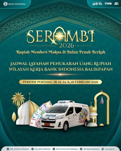 SnapInsta.to 632442841 18559544998038773 6391099555810568224 n Jadwal Layanan Penukaran Uang Wilayah Kerja Bank Indonesia Balikpapan PROKALTIM
