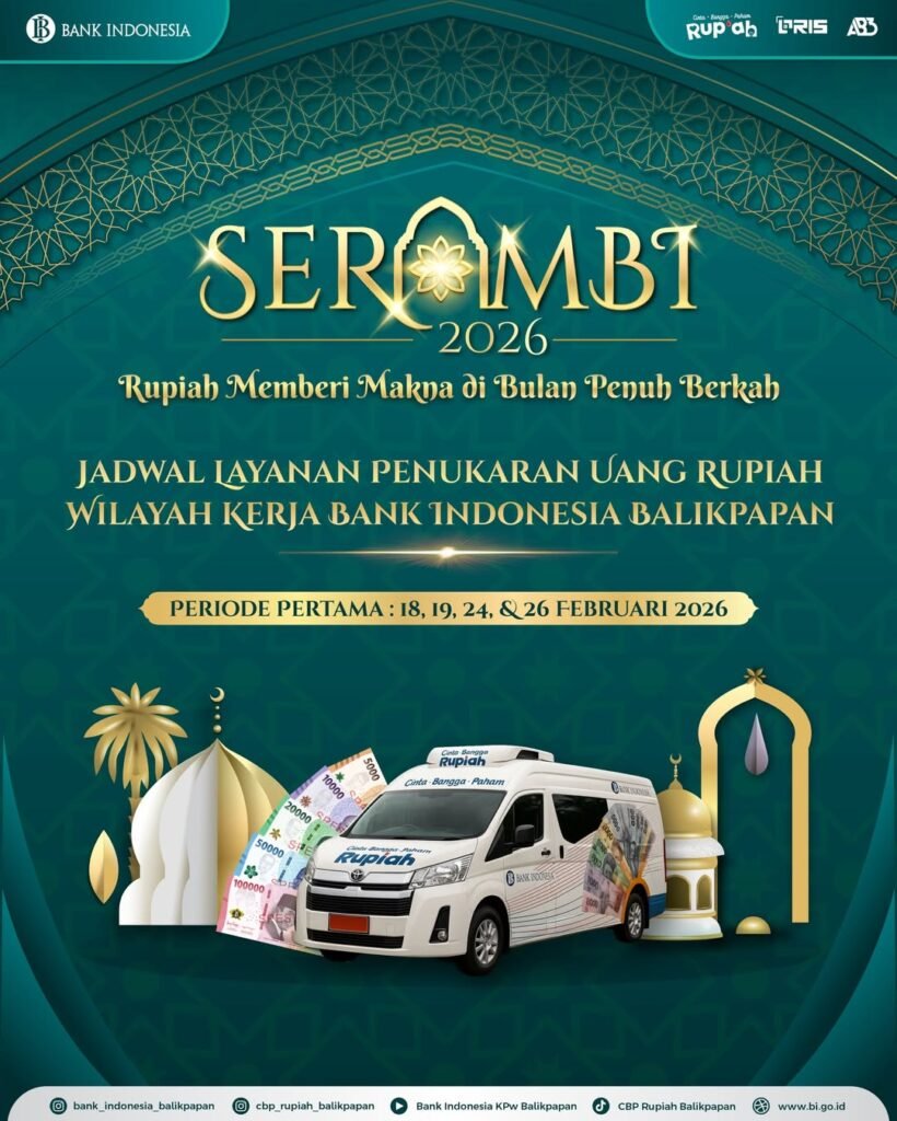 SnapInsta.to 632442841 18559544998038773 6391099555810568224 n Jadwal Layanan Penukaran Uang Wilayah Kerja Bank Indonesia Balikpapan PROKALTIM