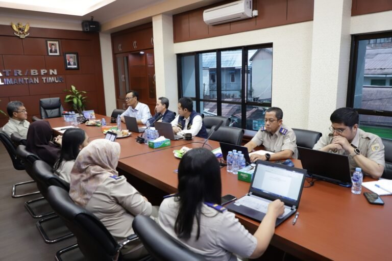 Kanwil BPN Provinsi Kaltim Terima Audiensi Otorita Ibu Kota Nusantara terkait Koordinasi Teknis Pertanahan