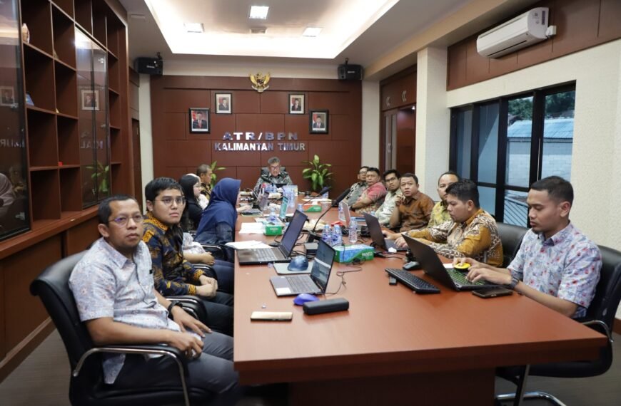 Kanwil BPN Provinsi Kaltim Hadiri Rapat&hellip;
