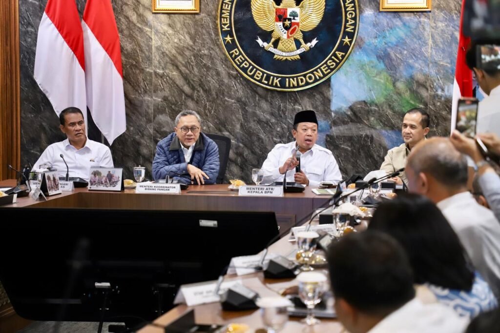 WhatsApp Image 2026 02 11 at 12.54.39 Bahas Implementasi Perpres 4/2026 tentang Pengendalian Alih Fungsi Lahan Sawah, Menteri Nusron Paparkan Roadmap Penetapan LSD di 2026 PROKALTIM