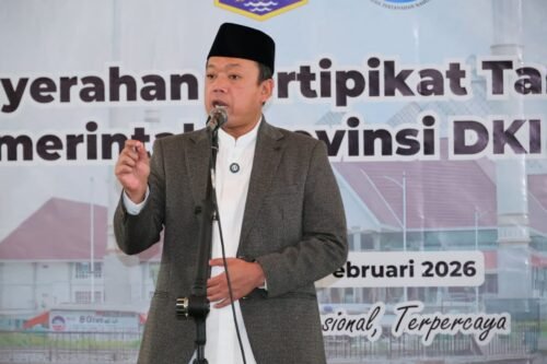 WhatsApp Image 2026 02 13 at 18.19.02 Menteri Nusron Ungkap Kontribusi ATR/BPN terhadap Pendapatan DKI Jakarta Tembus Rp3,9 Triliun di 2025 PROKALTIM