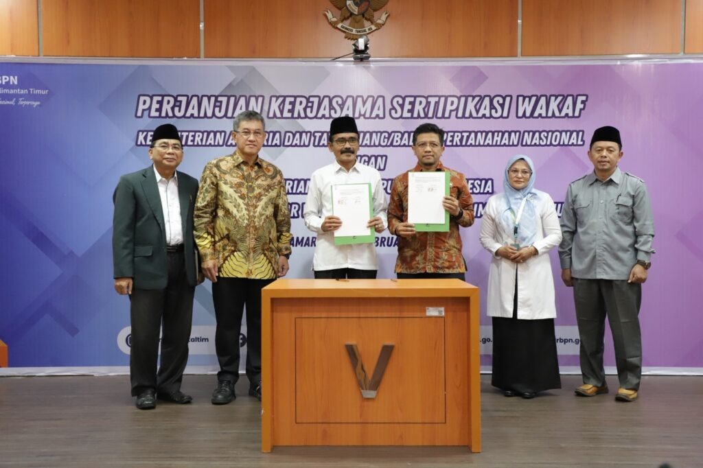 WhatsApp Image 2026 02 18 at 15.43.49 Kantor Pertanahan Kabupaten Paser dan Kementerian Agama Kabupaten Paser Jalin Kerja Sama Percepatan Sertifikasi Tanah Wakaf dan Rumah Peribadatan PROKALTIM