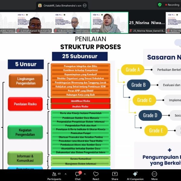 Kanwil BPN Provinsi Kaltim Ikuti Pelatihan Penyelenggaraan Sistem&hellip;
