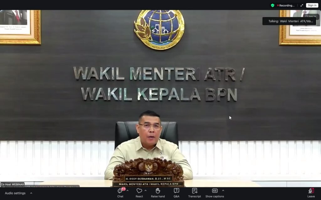 WhatsApp Image 2026 02 23 at 19.13.45 Wamen ATR/Waka BPN Apresiasi Peran Strategis MAPPI dalam Sistem Penilaian Nasional PROKALTIM