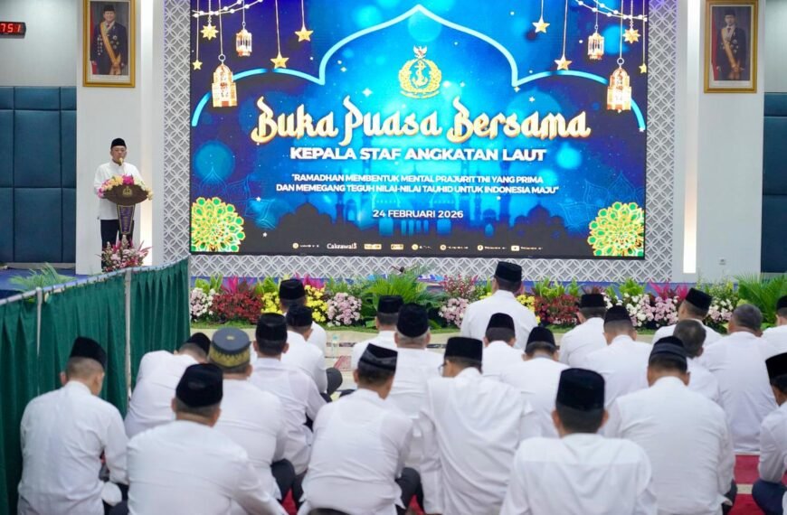 Berikan Tausiah di Buka Bersama KASAL,&hellip;