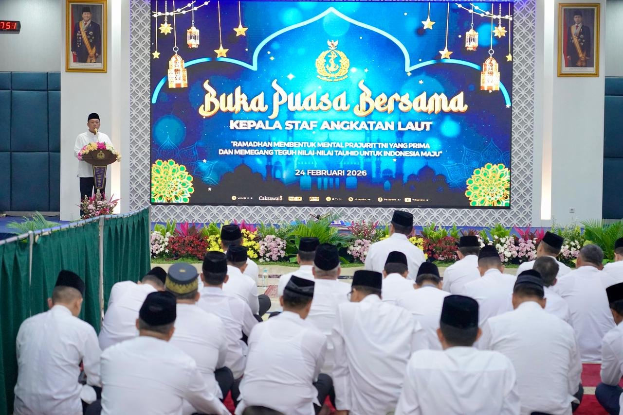 WhatsApp Image 2026 02 25 at 13.17.44 Berikan Tausiah di Buka Bersama KASAL, Menteri Nusron: Negara Besar Mampu Ciptakan Rasa Aman PROKALTIM