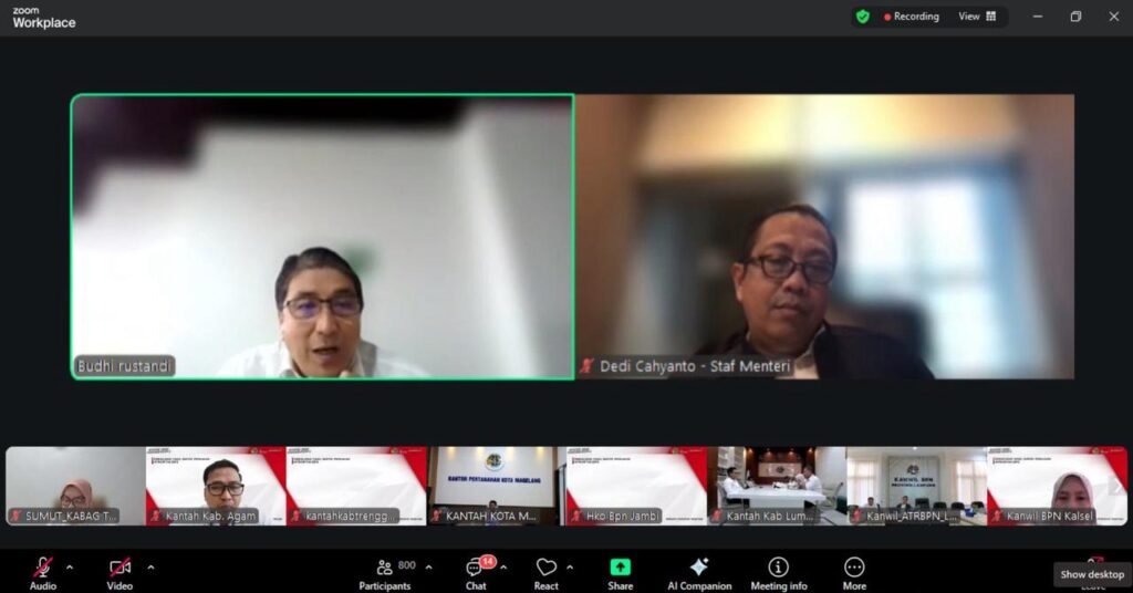 Kementerian ATR/BPN Sosialisasikan Hasil SPI KPK 2025 ke Jajaran untuk Peningkatan Kualitas Layanan dan Tata Kelola Pertanahan PROKALTIM 1 WhatsApp Image 2026 02 25 at 21.34.05 Kementerian ATR/BPN Sosialisasikan Hasil SPI KPK 2025 ke Jajaran untuk Peningkatan Kualitas Layanan dan Tata Kelola Pertanahan PROKALTIM