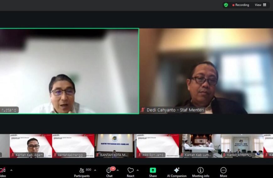 Kementerian ATR/BPN Sosialisasikan Hasil SPI KPK&hellip;