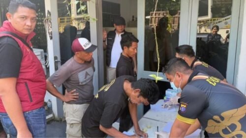 FOTO BERITA 3 SOPIR NARKOBA: 2 Driver Positif Terjaring di Kariangau Saat Puncak Arus Mudik PROKALTIM