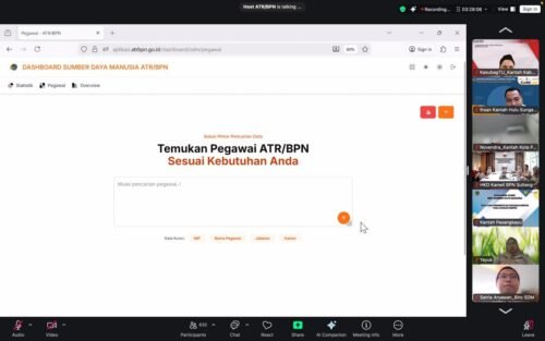 WhatsApp Image 2026 03 04 at 10.27.13 Kembangkan Aplikasi Dashboard SDM, Sekjen ATR/BPN: Proses Mutasi dan Promosi Jadi Lebih Efektif dan Efisien PROKALTIM