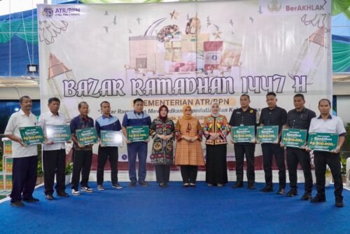 WhatsApp Image 2026 03 06 at 20.41.07 Kementerian ATR/BPN Berikan Santunan untuk Pegawai dalam Momen Bazar Ramadan 1447 H PROKALTIM