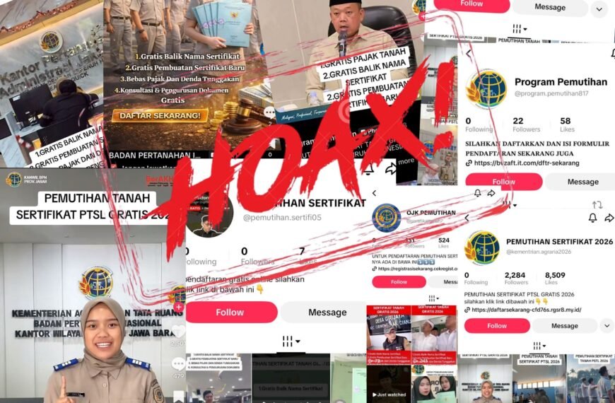 Kementerian ATR/BPN Tegaskan Tidak Ada Program&hellip;