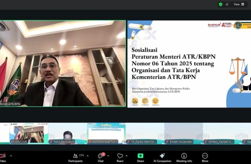 Sosialisasi Regulasi tentang Organisasi dan Tata&hellip;