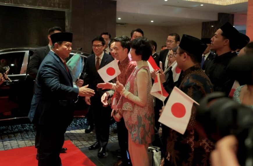 Prabowo Tiba di Tokyo, Sambutan Diaspora Pecah dengan Nuansa Haru dan Bangga