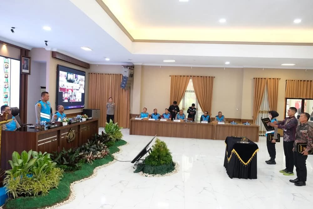 1002452841 Integritas Rekrutmen Polri 2026 Ditekankan, Kapolda Kaltim Pimpin Langsung Sumpah di Balikpapan PROKALTIM