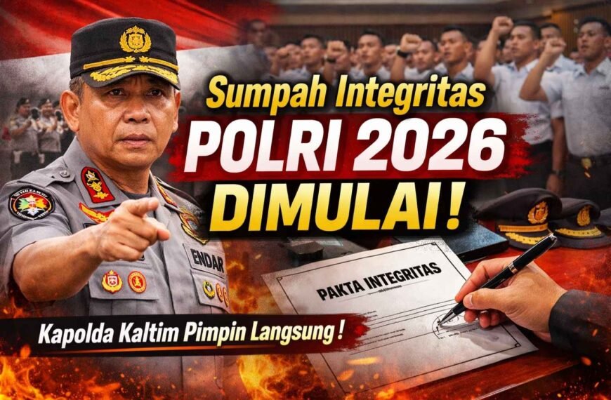 Integritas Rekrutmen Polri 2026 Ditekankan, Kapolda Kaltim Pimpin&hellip;