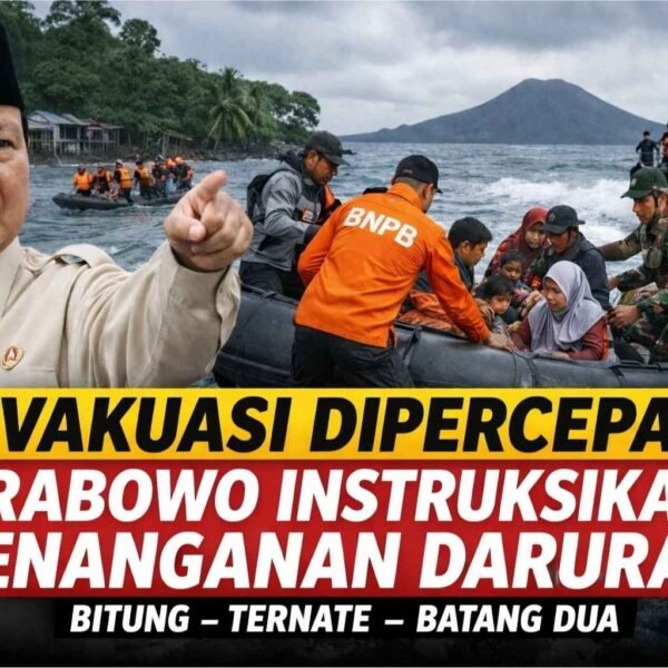 Evakuasi Dipercepat! Prabowo Instruksikan Penanganan Darurat di Bitung&hellip;