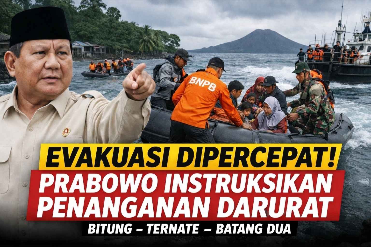 Desain tanpa judul 20260403 144928 0000 Evakuasi Dipercepat! Prabowo Instruksikan Penanganan Darurat di Bitung hingga Batang Dua PROKALTIM