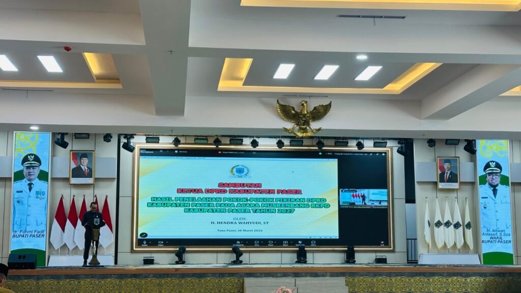 WhatsApp Image 2026 04 01 at 08.58.48 Perkuat Kolaborasi Pembangunan, Kantor Pertanahan Paser Hadiri Musrenbang RKPD 2027 PROKALTIM