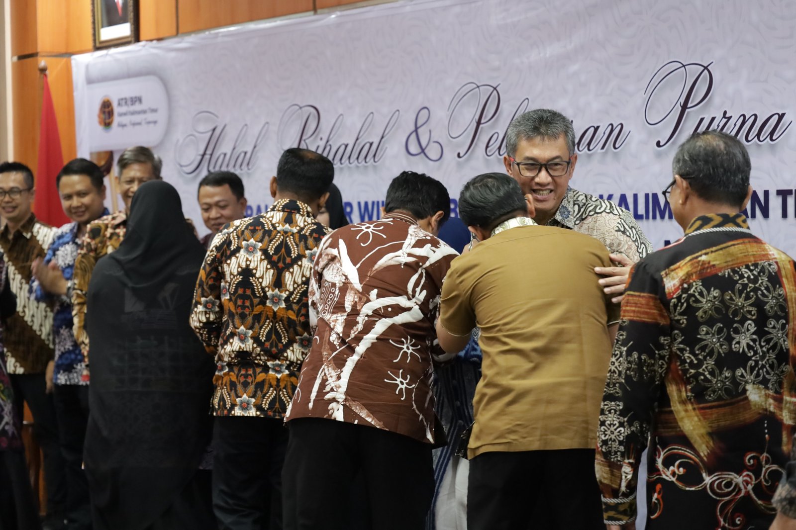 WhatsApp Image 2026 04 01 at 21.11.03 Momentum Silaturahmi dan Penghormatan, Kanwil BPN Provinsi Kaltim Gelar Halalbihalal dan Pelepasan Purna Tugas PROKALTIM