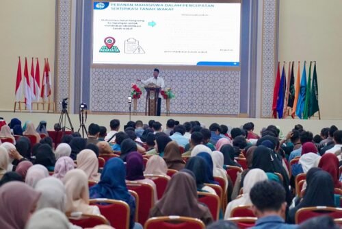 WhatsApp Image 2026 04 02 at 11.59.42 Berikan Kuliah Umum di UIN Datokarama Palu, Menteri Nusron Bangun Kesadaran Mahasiswa tentang Nilai Ekonomi Tanah PROKALTIM