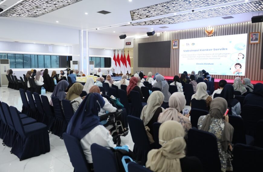 Vaksinasi Kanker Serviks Jajaran Kementerian ATR/BPN,&hellip;